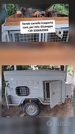 carrello trasporto cani