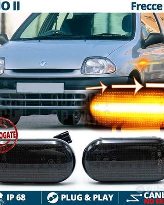 Frecce LED Dinamiche per RENAULT CLIO 2 Nere Fumè