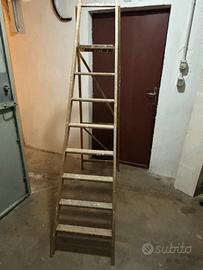 Scala 8 gradini legno