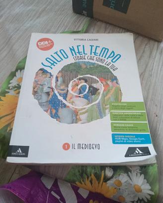 libro scolastico salto nel tempo 