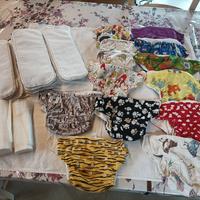 Kit  12 pannolini lavabili per neonati 