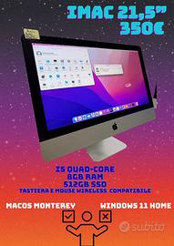 Imac pronto al uso 21,5
