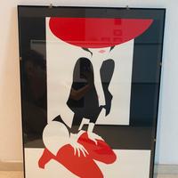 Stampa serigrafica di Amleto della Costa