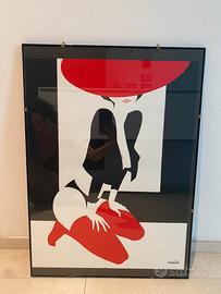 Stampa serigrafica di Amleto della Costa