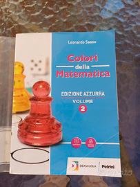 libro " colori della matematica" edizione azzurra 