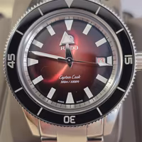 Rado Captain Cook rosso rubino ghiera ceramica