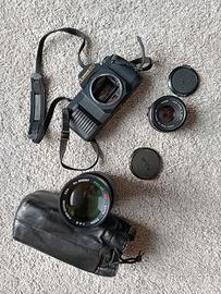 Canon T50 con due ottiche