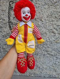Ronald pupazzo Mc Donald's CLOWN vintage