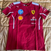 T-shirt Ferrari F1 signature leclerc
