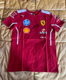 T-shirt Ferrari F1 signature leclerc