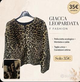 Giacca leopardata