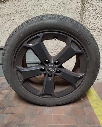 Cerchi AudiQ2 17”+gomme invernali Pirelli 215/55