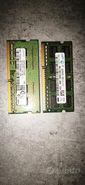 BLOCCHETTI BARRE RAM PER PC DDR3 DDR4 LEGGI INFO