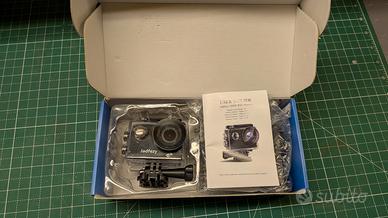 action cam con accessori