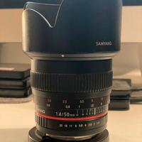 Samyang 50 mm f 1.4