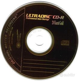 CD-R vergini MFSL Ultradisc 24K gold