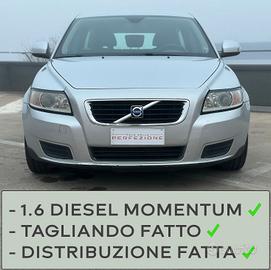 VOLVO V50 1.6D, Tagliandata, Due proprietari