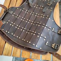 Armatura larp fantasy rievocazione cuoio