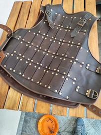 Armatura larp fantasy rievocazione cuoio
