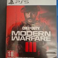 PlayStation 5 call of duty modern warfare 3 