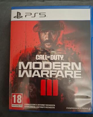 PlayStation 5 call of duty modern warfare 3 
