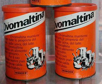 Ovomaltina Barattolo vintage anni 70
