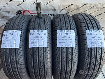 4 PNEUMATICI 155/70 R13 OVATION ESTIVE 85%