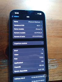 Iphone 13 128gb blu