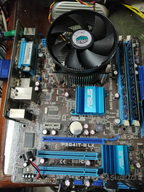 Scheda madre e cpu quad core