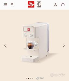 Macchina caffè Illy Y3.3 colore Bianca