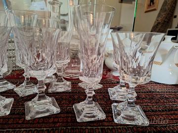Calici cristallo vintage 