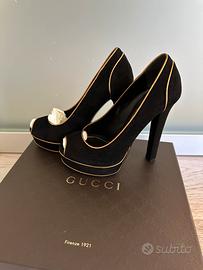 GUCCI decollete’ nere timeless mis.37