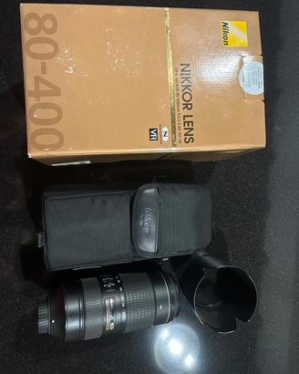 Nikkor AF-S 80-400mm f/4.5-5.6G ED VR