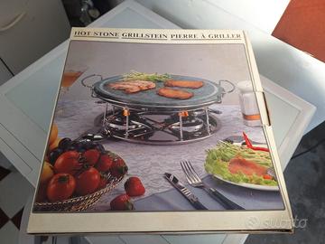 Grill da tavolo con pietra ollare nuovo