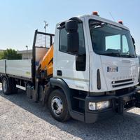 IVECO Eurocargo 120E22 GRU + cassone