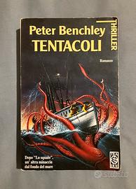 Libro Tentacoli, 1994, vintage, Peter Benchley