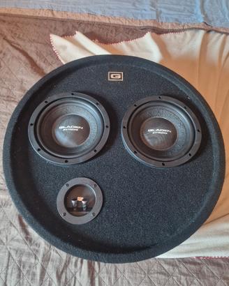 Subwoofer in cassa GLADEN RS 08 RB DUAL