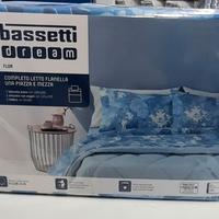 Completo letto 1,5 pz Bassetti in flanella 