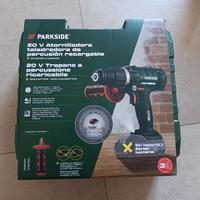 Trapano avvitatore a percussione Parkside 
