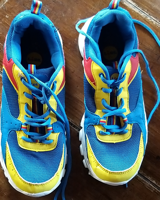 Scarpe training LIDL usate taglia 42 UK 8