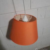Lampadario arancione 