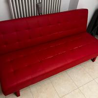 Divano rosso
