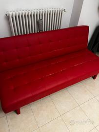 Divano rosso