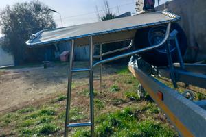 T top roll bar acciaio inox 