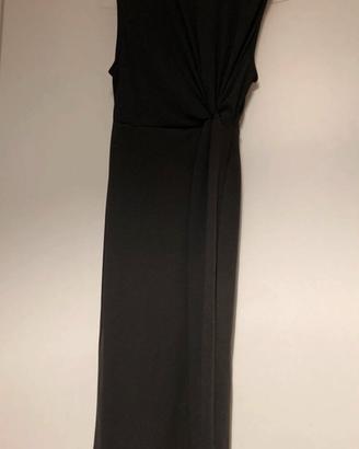 Vestito Zara donna con spacco e drappeggio nuovo