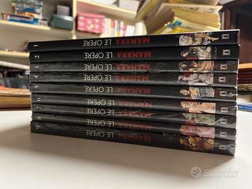 Milo Manara "Le Opere" 9 volumi dal 1 al 9