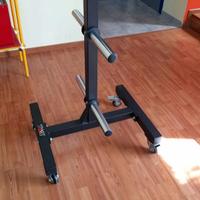 Bumper plate rack