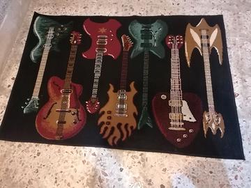 tappeto chitarre