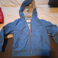 Giubettino leggero con cappuccio bimbo bambino ori