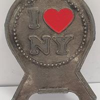 portachiavi/apribottiglie di New York in ferro 